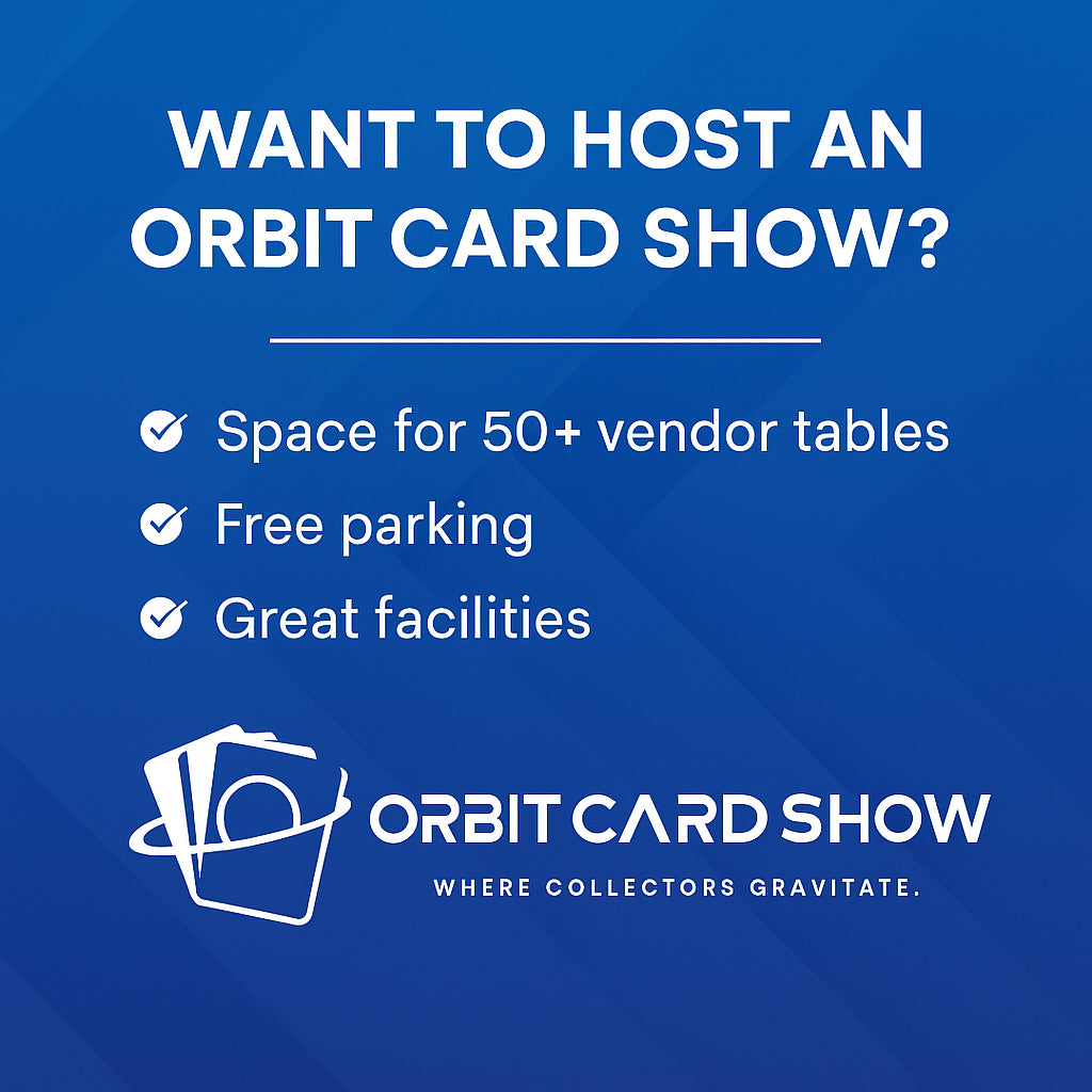 Want Orbit Card Show at Your Venue? Here’s How to Host a Show With Us!
