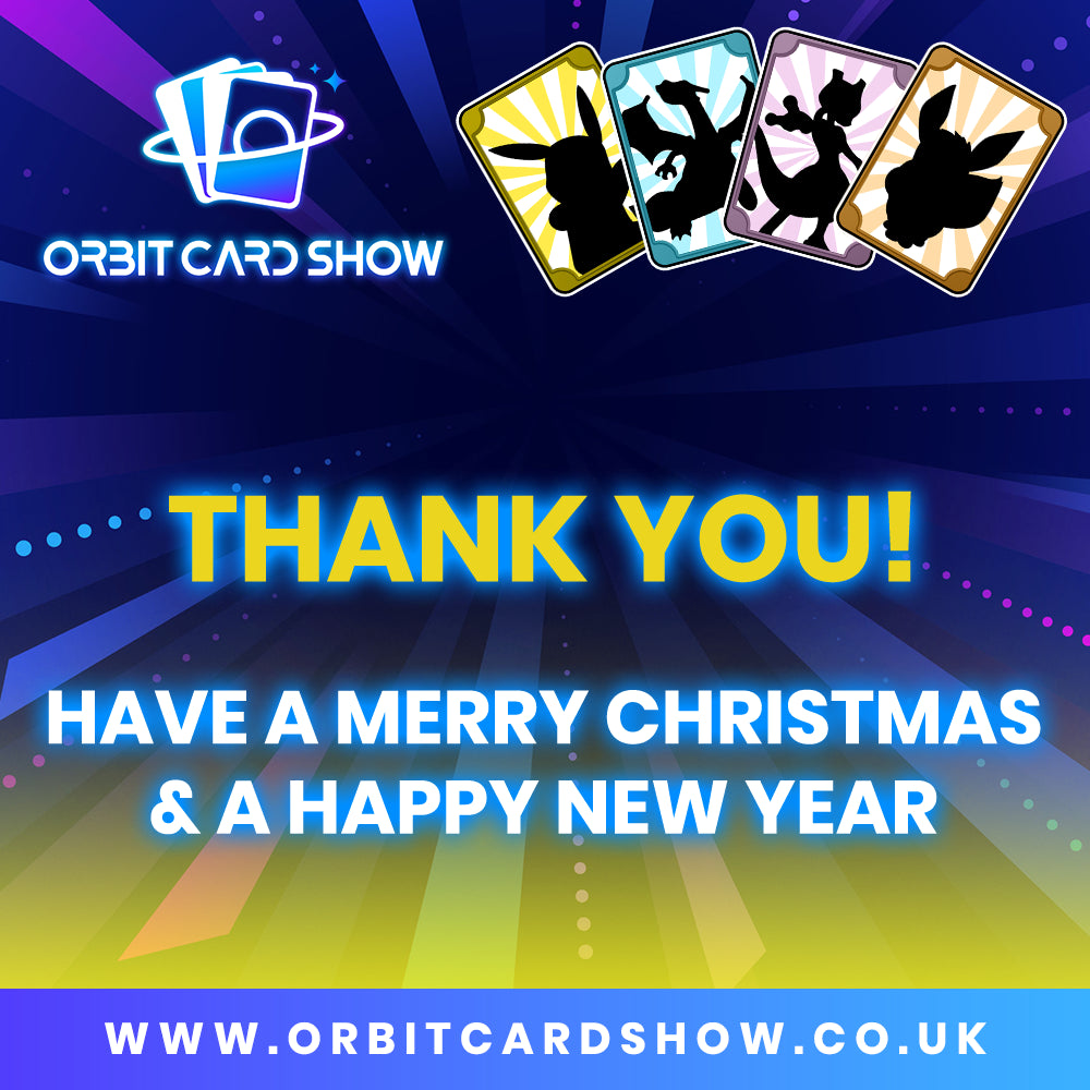 Thank You for a Wonderful Christmas Experience at Orbit Card Show Cheltenham